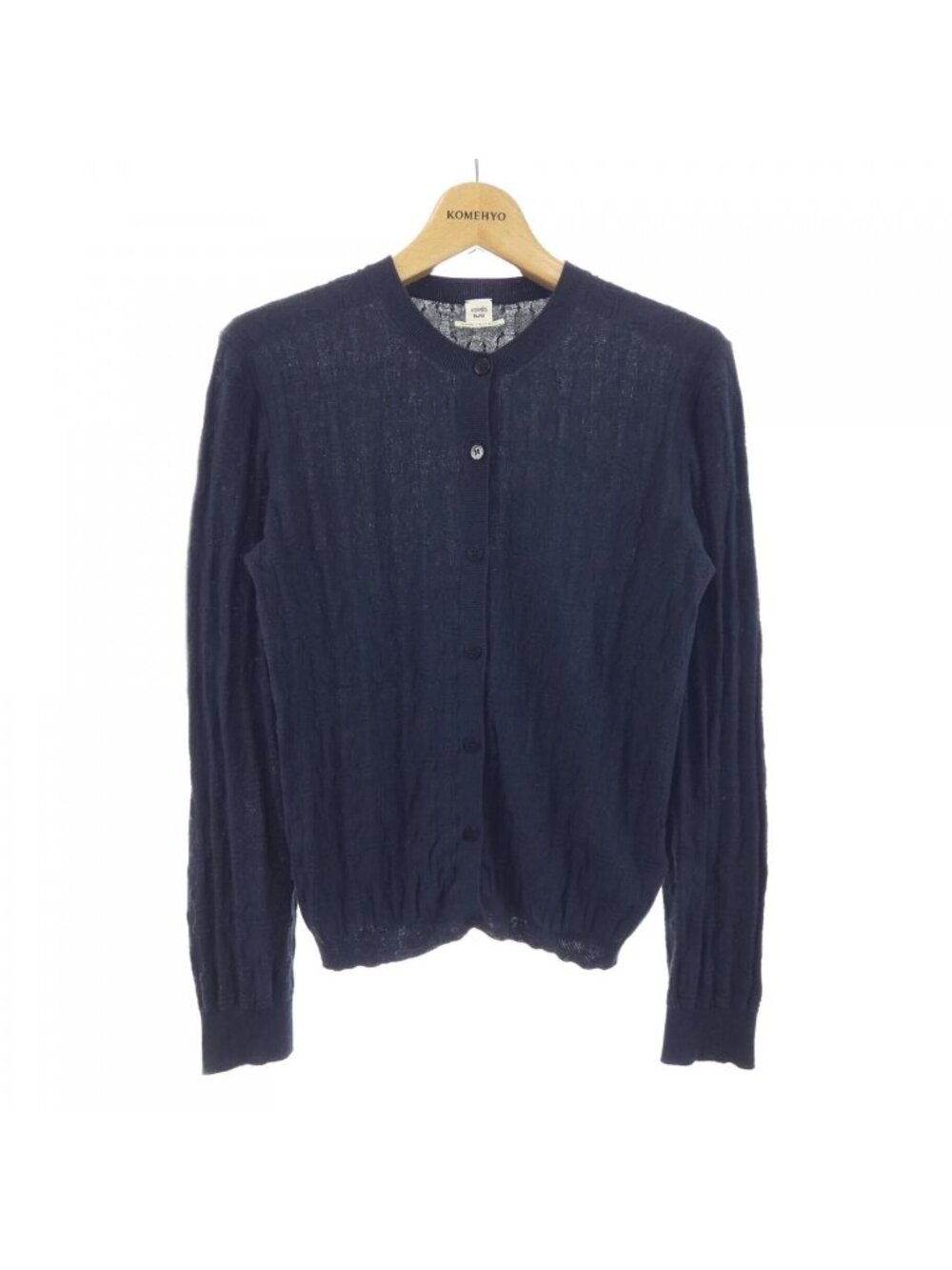 Hermes Cardigan Navy
